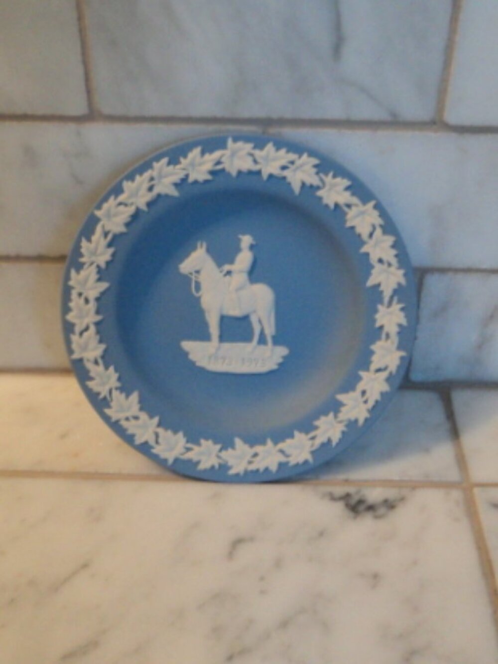 vintage Wedgewood RCMP anniversary plate